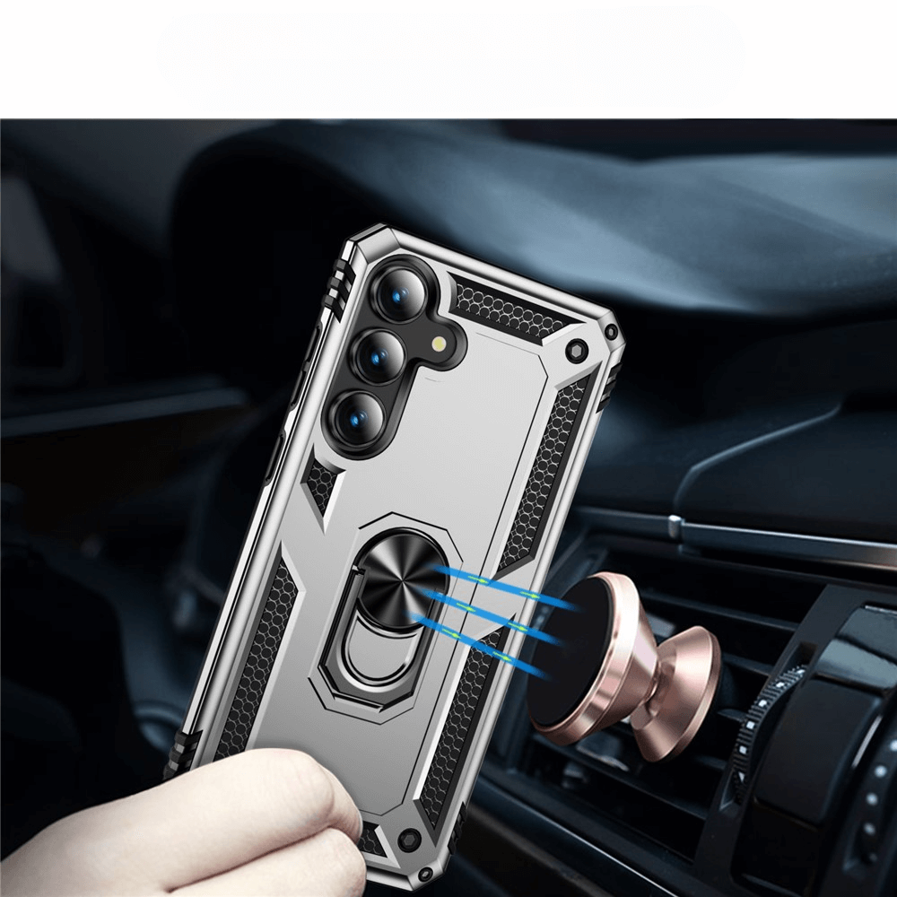 Galaxy S25 FE - Coque arrière résistante avec kickstand