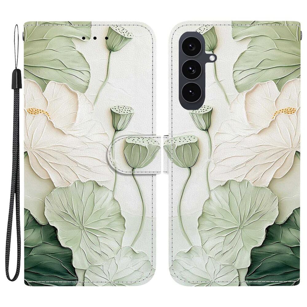 Galaxy S25 FE - Étui pour portable à rabat avec motif