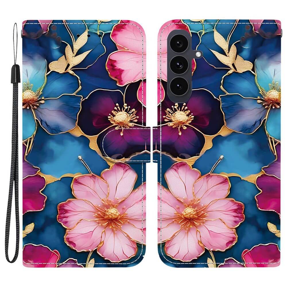 Galaxy S25 FE - Étui pour portable à rabat avec motif
