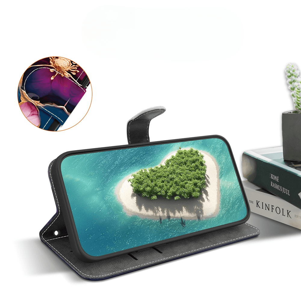 Galaxy S25 FE - Étui pour portable à rabat avec motif