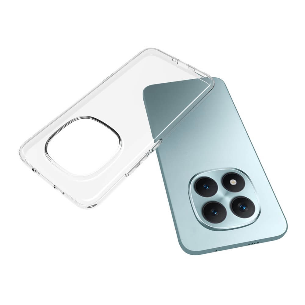 Xiaomi Redmi Note 15 Pro+ / Poco M8 Pro - Custodia in gomma trasparente