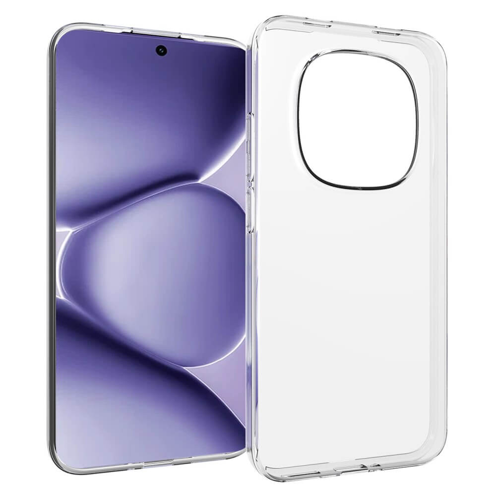 Xiaomi Redmi Note 15 Pro 5G - Silicone Rubber Case transparent