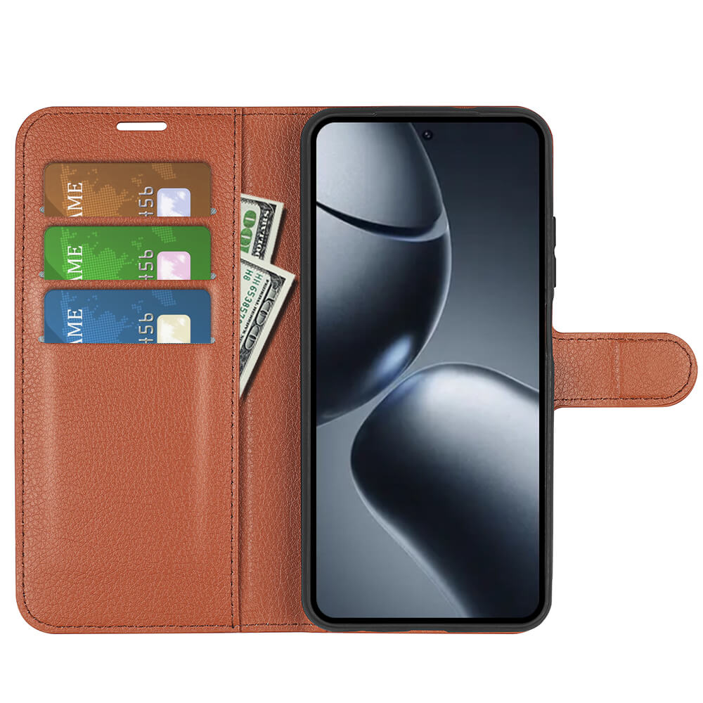 Xiaomi 15T - Leder Etui Hülle
