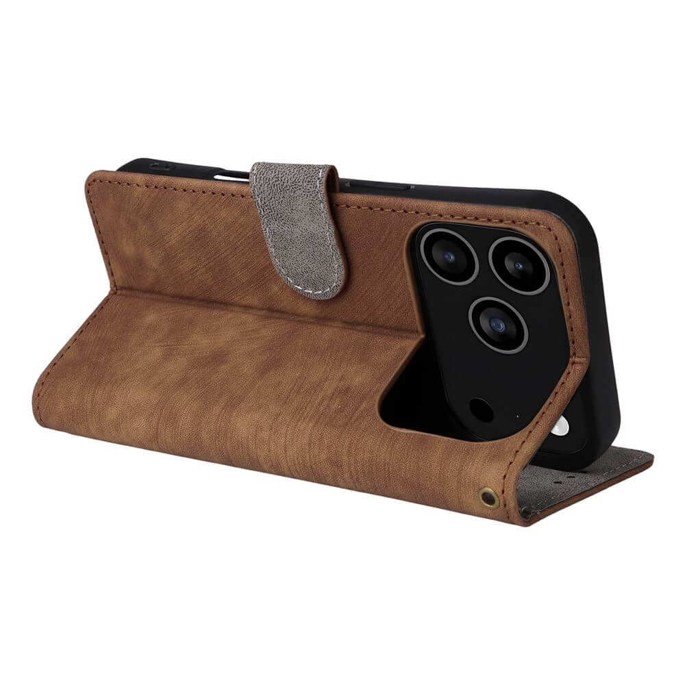 iPhone 17 Pro - Ledertasche mit RFID Blocker