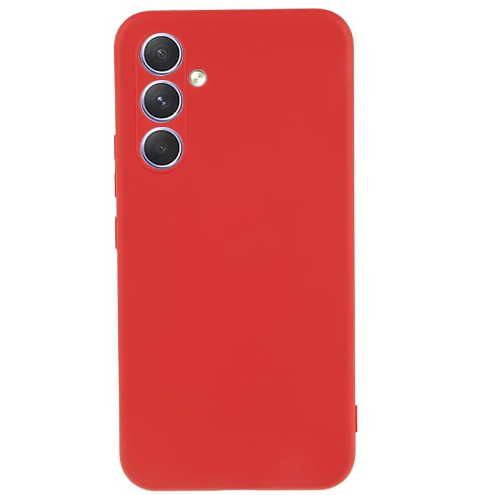 Galaxy S25 FE - Silikon Gummi Hülle in Unifarbe