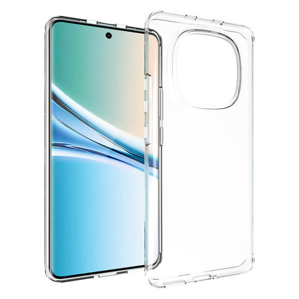Xiaomi Redmi Note 15 5G - Coque en caoutchouc silicone transparente