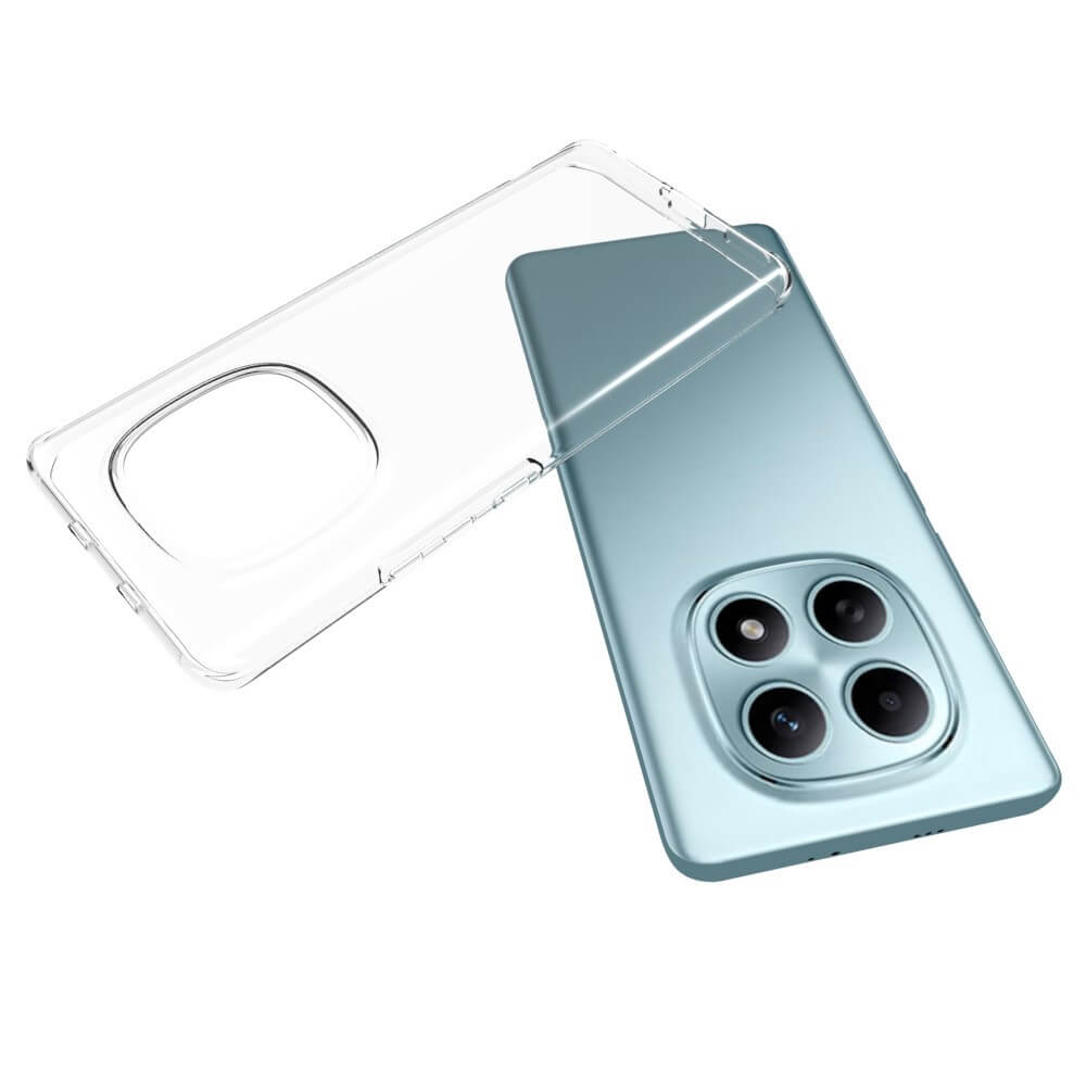 Xiaomi Redmi Note 15 5G - Silicone Rubber Case transparent