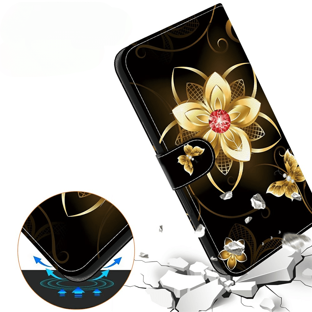 Xiaomi Redmi 15 - Custodia in pelle con motivo
