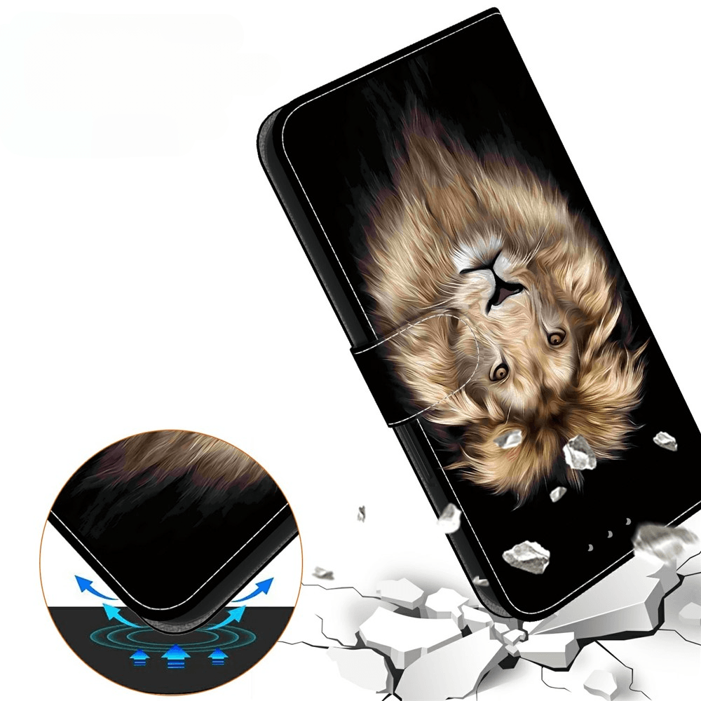 Xiaomi Redmi 15 - Custodia in pelle con motivo