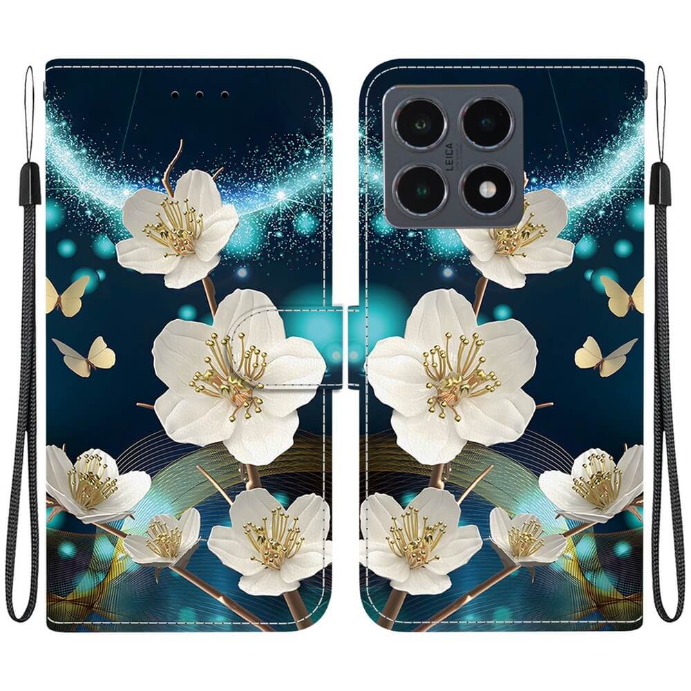 Xiaomi 15T - Custodia in pelle con motivo