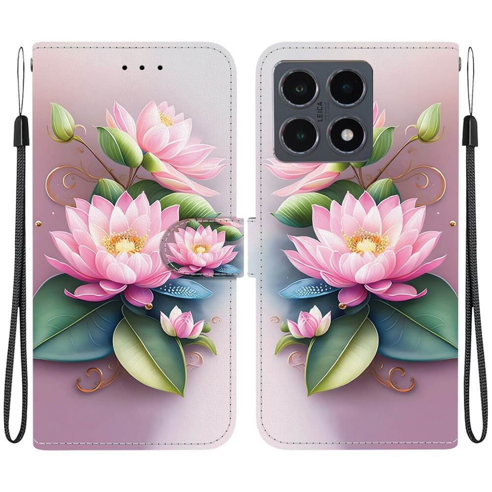 Xiaomi 15T - Custodia in pelle con motivo
