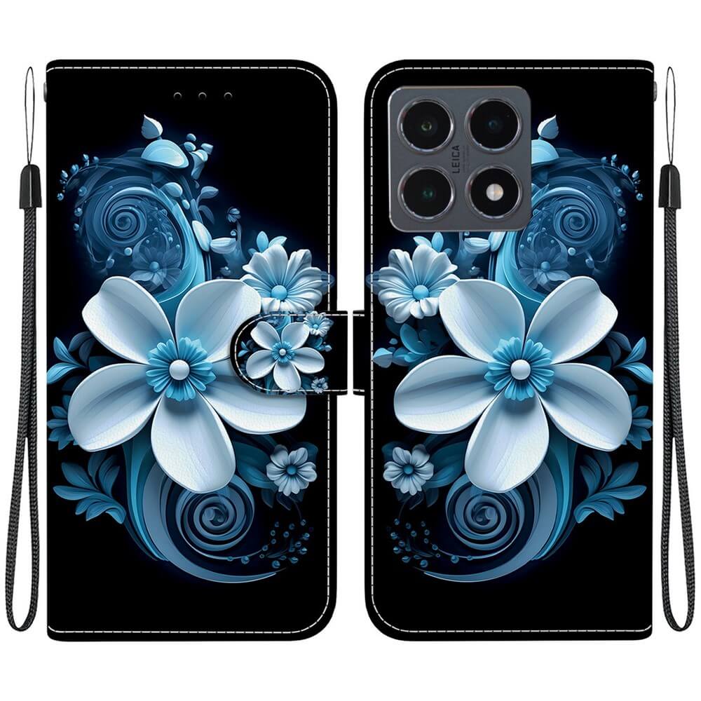 Xiaomi 15T - Custodia in pelle con motivo