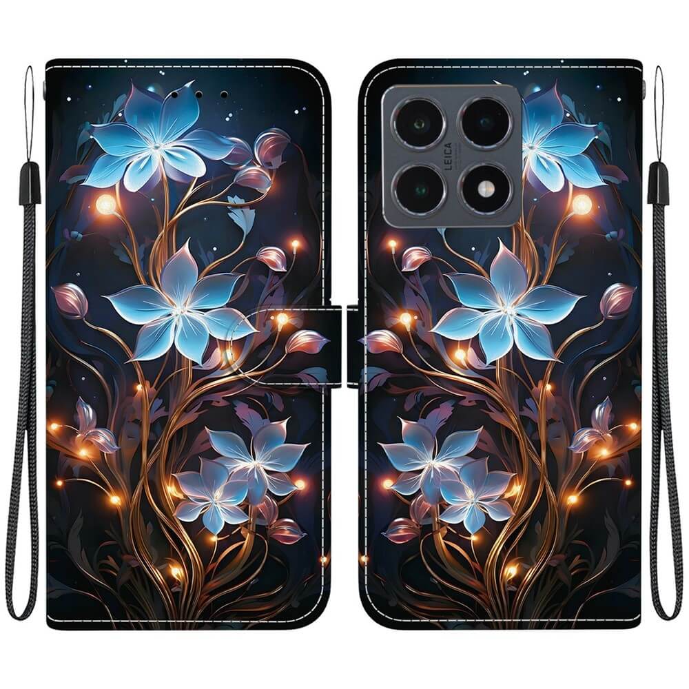 Xiaomi 15T - Custodia in pelle con motivo