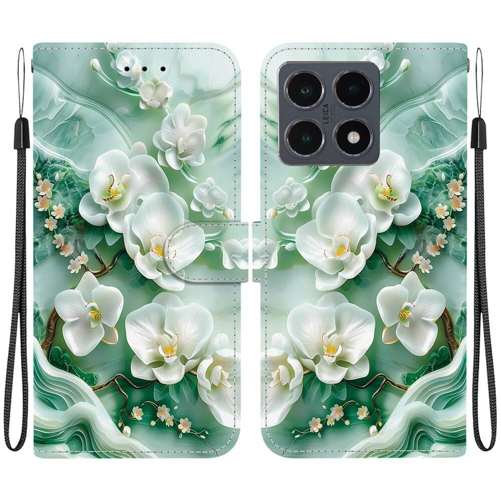 Xiaomi 15T - Custodia in pelle con motivo