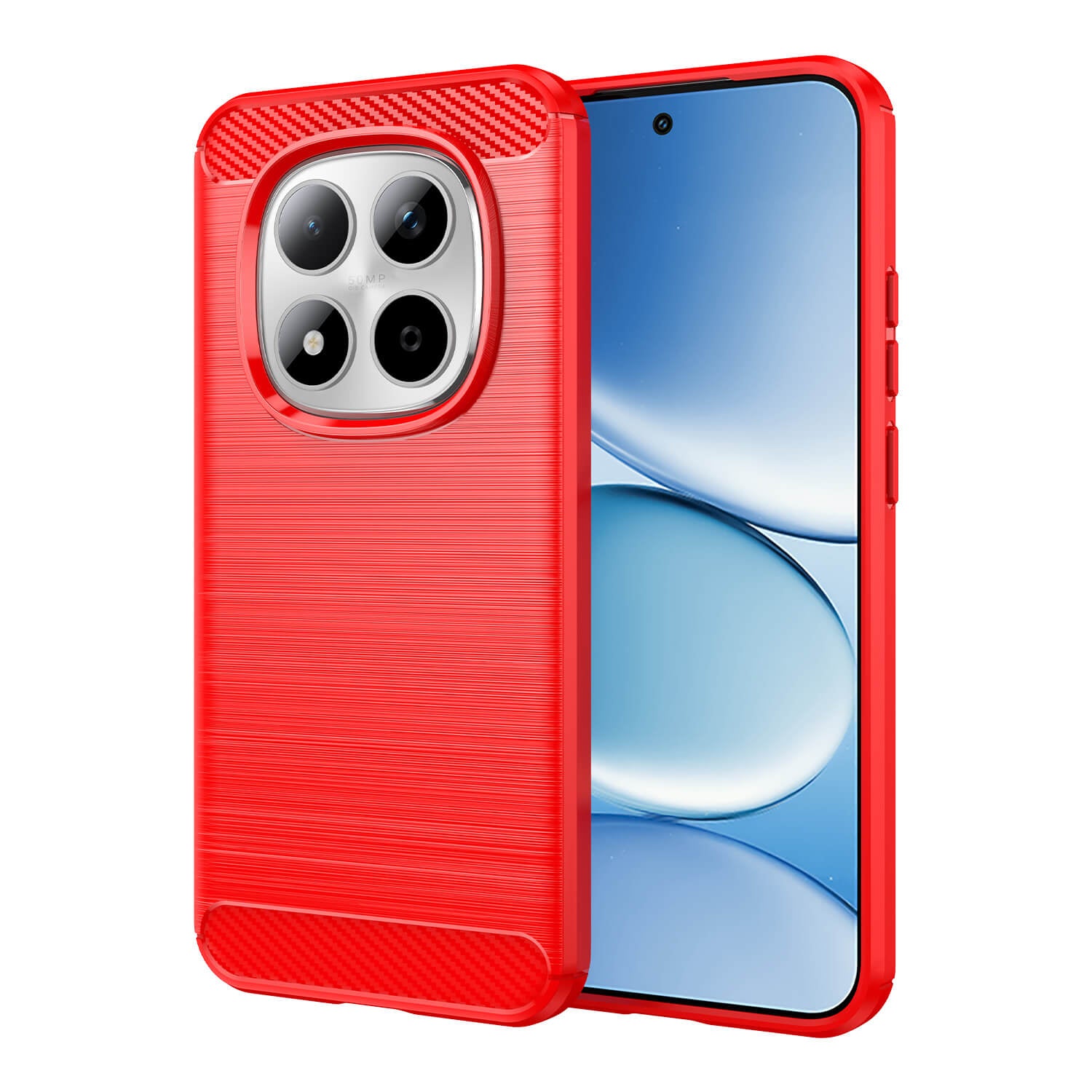 Xiaomi Redmi Note 15 Pro 5G - Metal Carbon Look Case