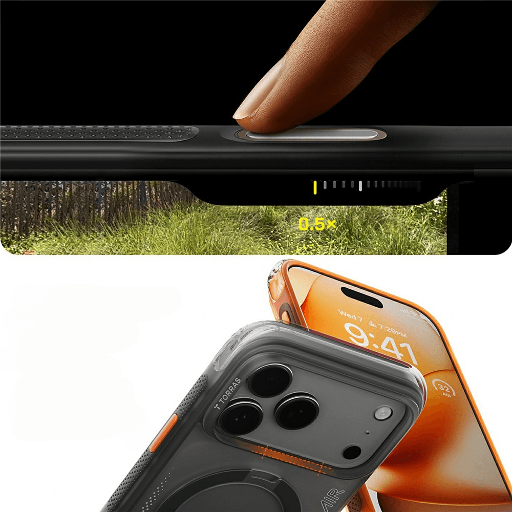 iPhone 17 Pro - TORRAS Ostand Q3 Air Series