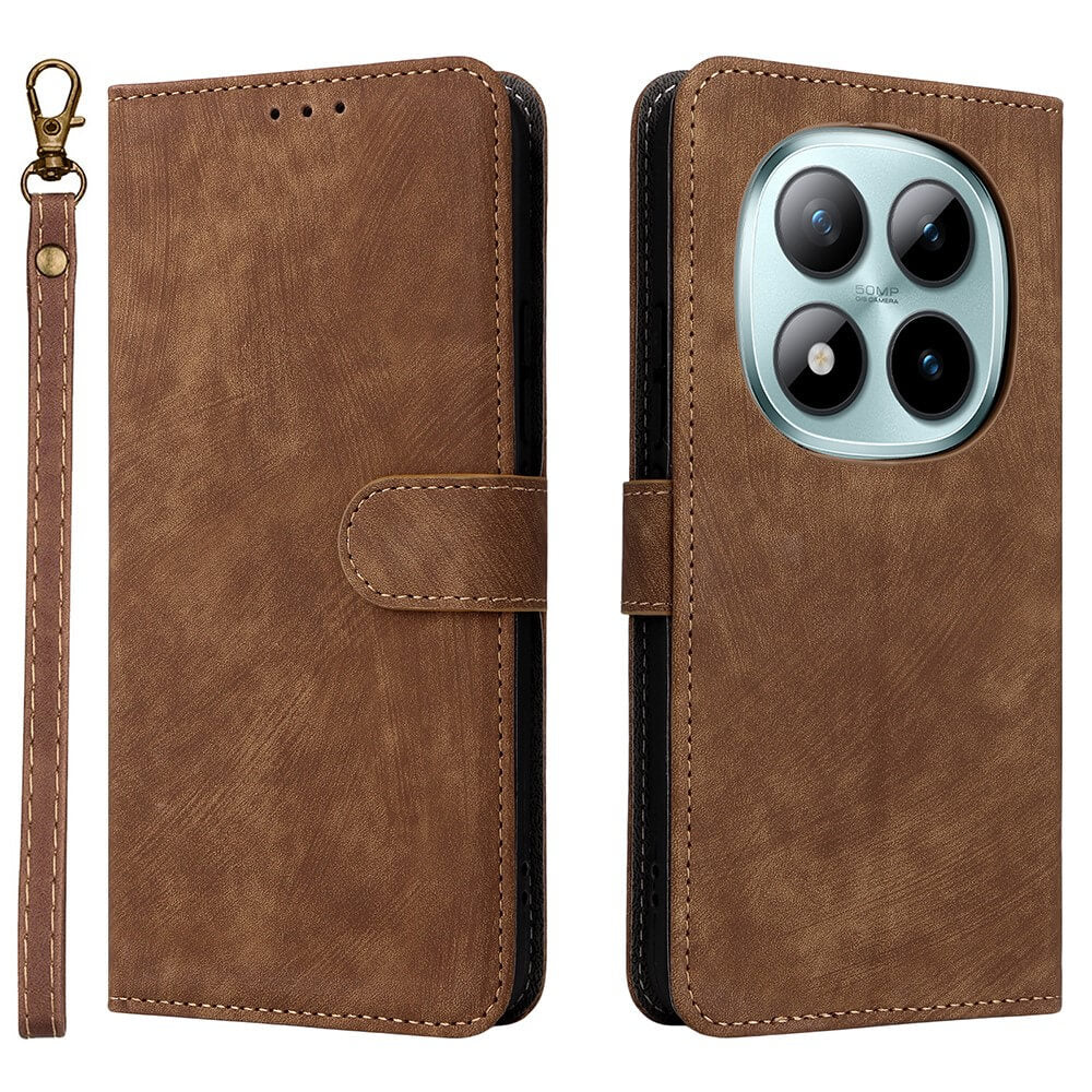 Xiaomi Redmi Note 15 Pro 5G - Ledertasche mit RFID Blocker