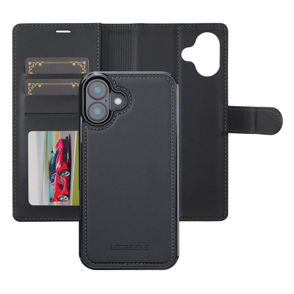 iPhone 17 - LC.IMEEKE série L2 Portefeuille et étui