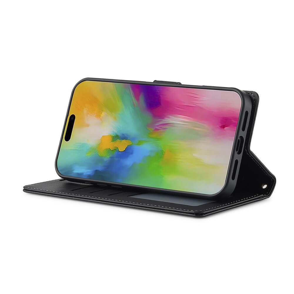 iPhone 17 - LC.IMEEKE série L2 Portefeuille et étui
