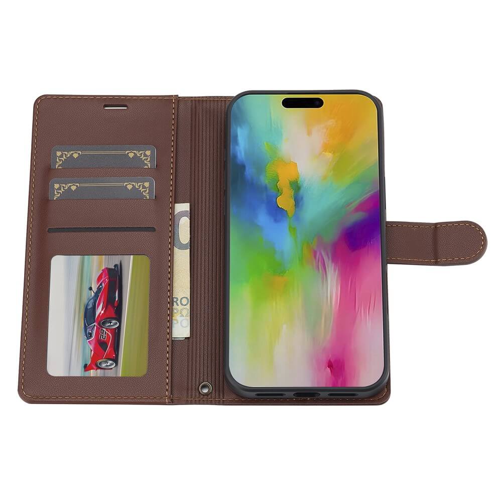 iPhone 17 - LC.IMEEKE série L2 Portefeuille et étui