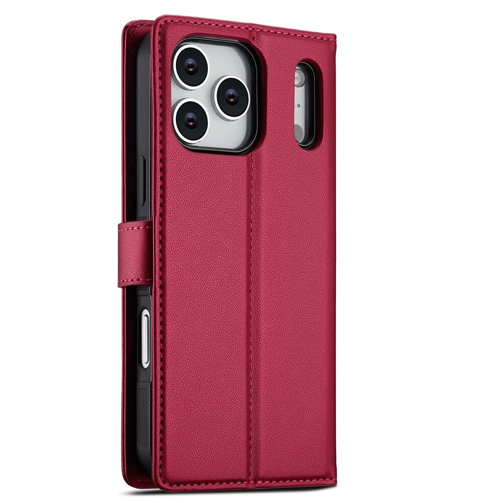 iPhone 17 Pro - LC.IMEEKE série L2 Portefeuille et étui