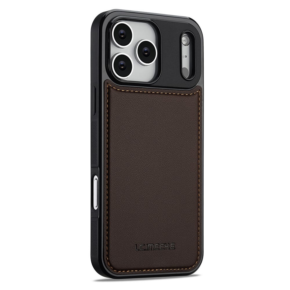 iPhone 17 Pro - LC.IMEEKE série L2 Portefeuille et étui