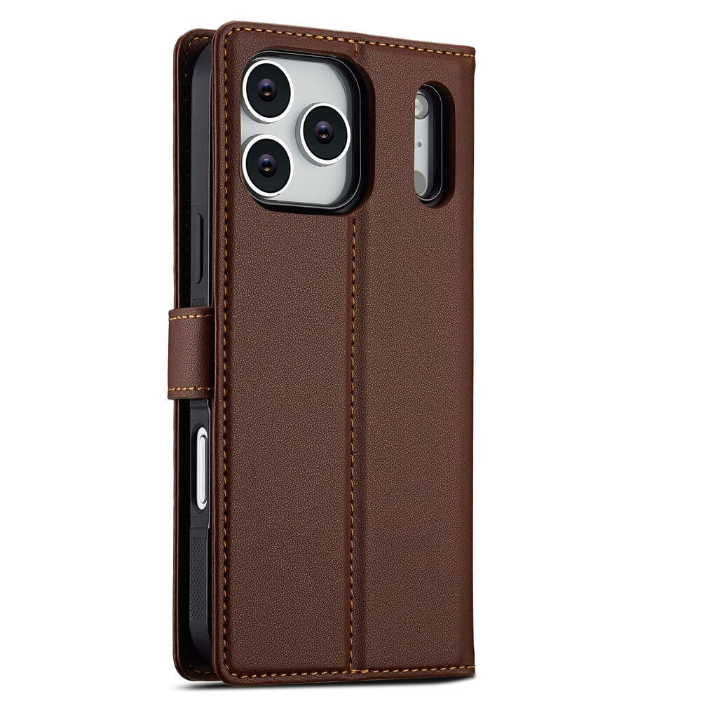 iPhone 17 Pro - LC.IMEEKE série L2 Portefeuille et étui