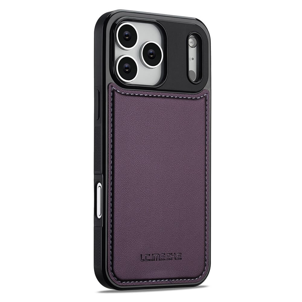 iPhone 17 Pro Max - LC.IMEEKE série L2 Portefeuille et étui