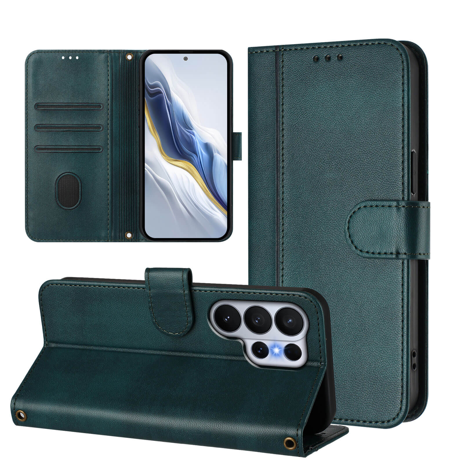 Galaxy S26 Ultra – Retro Look Etui im Vintage Design