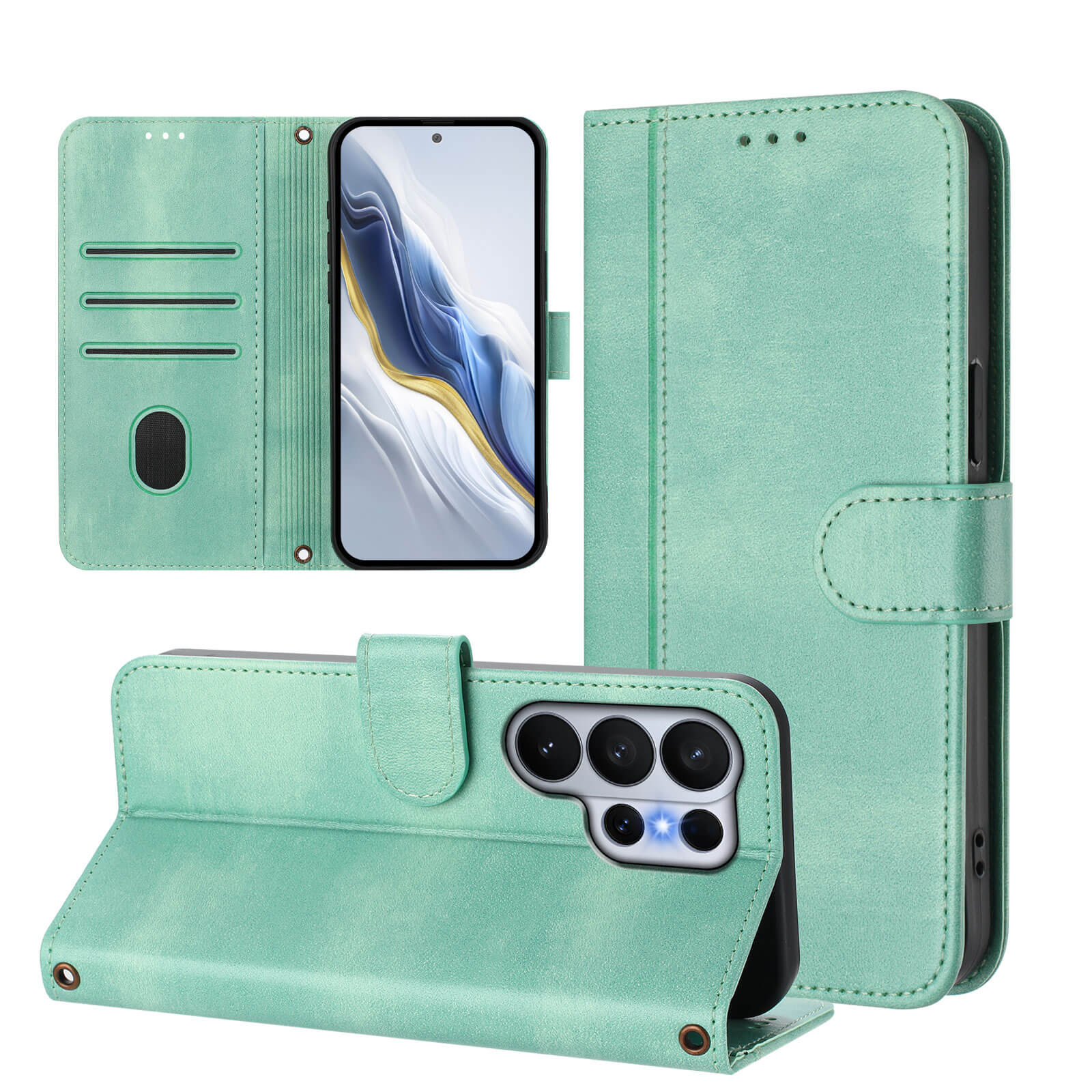 Galaxy S26 Ultra – Retro Look Etui im Vintage Design