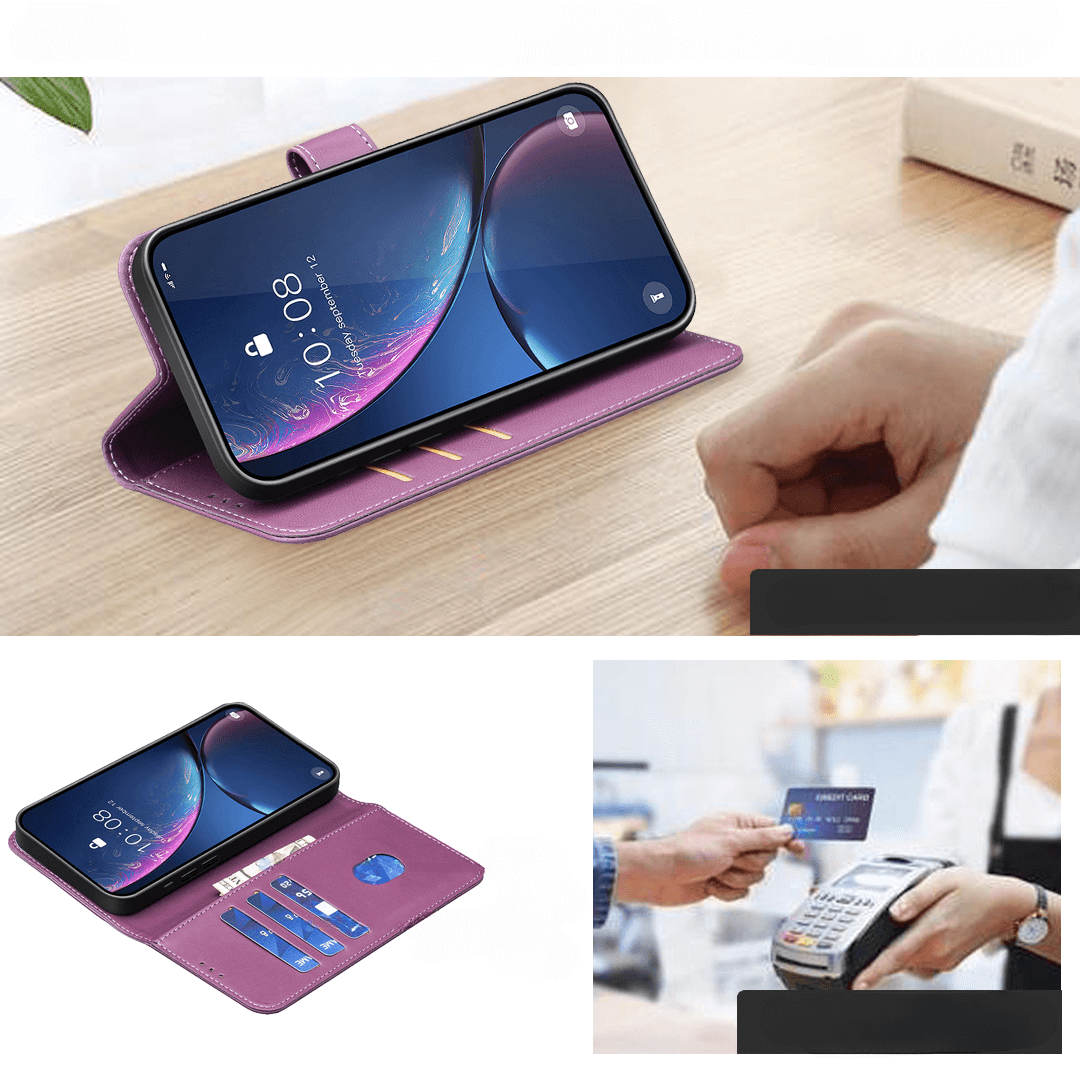 Xiaomi 15T Pro - BINFEN Leder Etui Hülle mit RFID Blocker