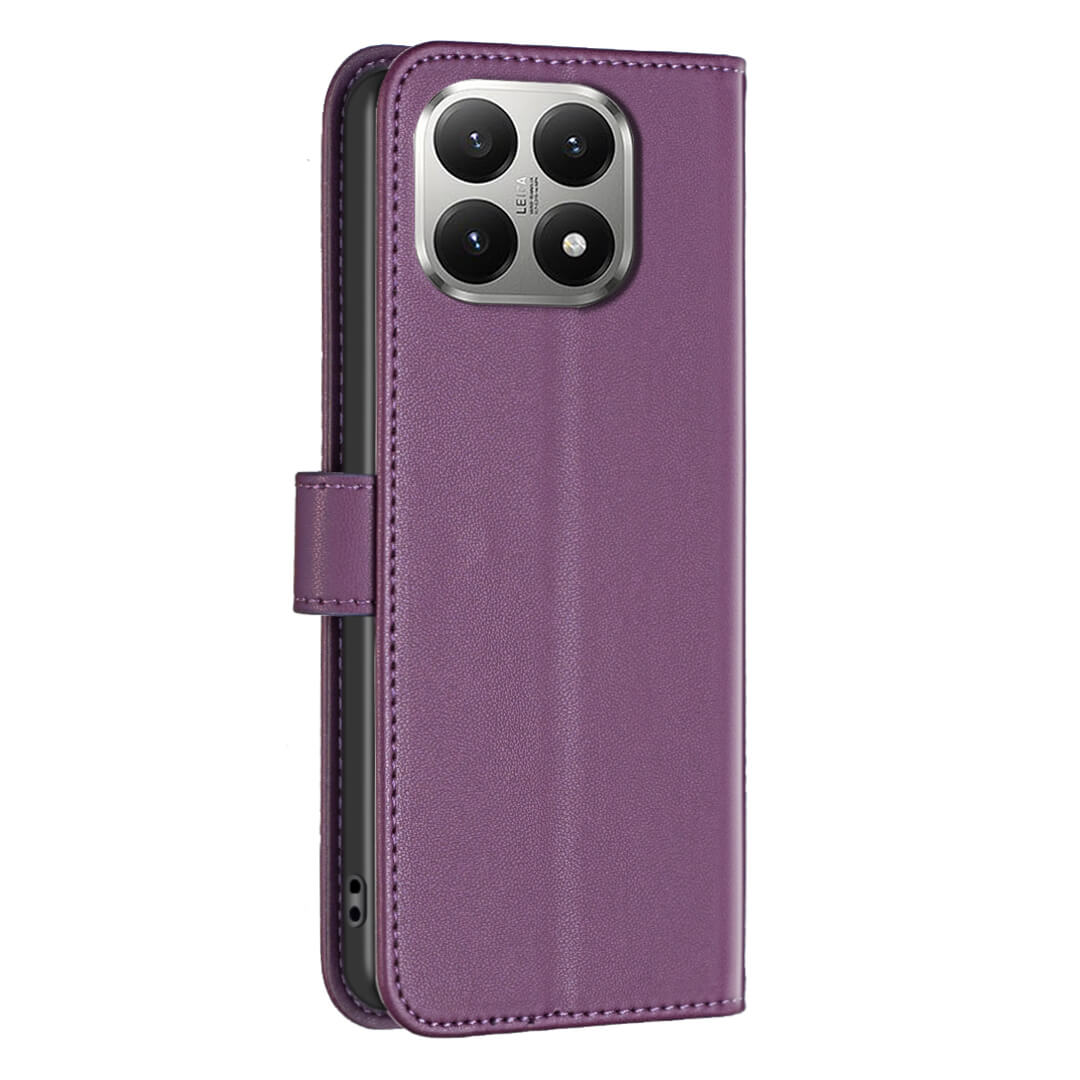 Xiaomi 15T - Custodia in pelle BINFEN con blocco RFID