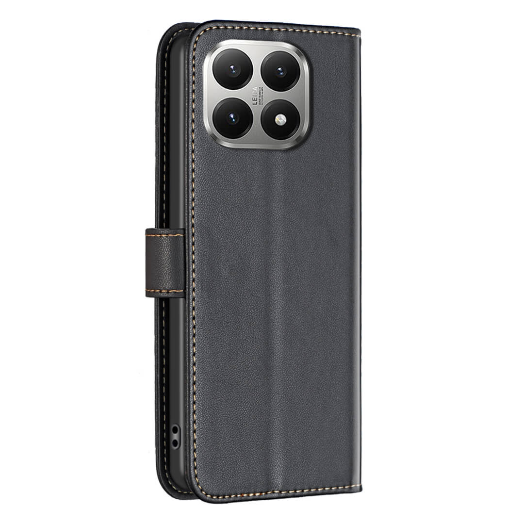 Xiaomi 15T - Custodia in pelle BINFEN con blocco RFID