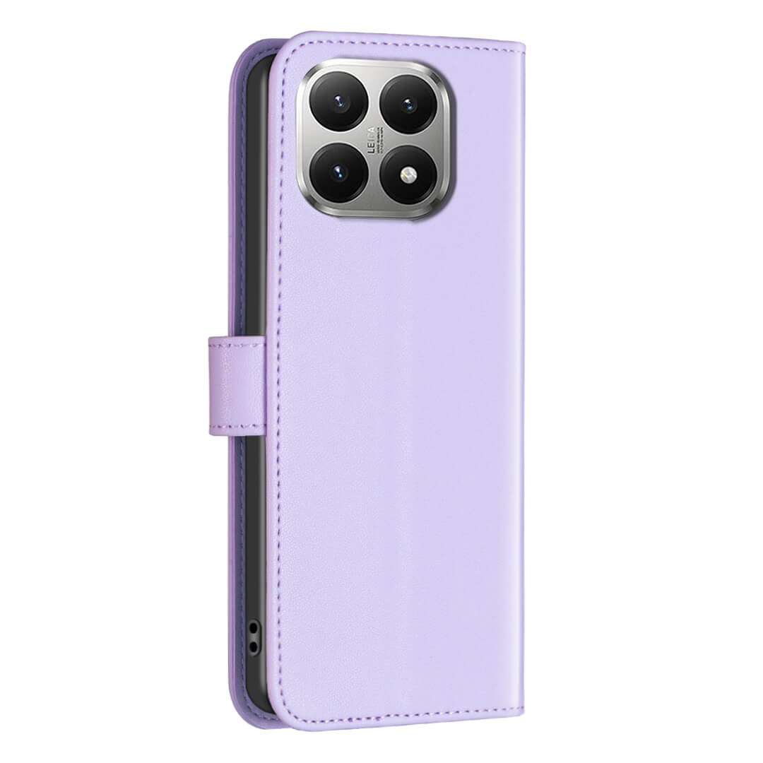 Xiaomi 15T - Custodia in pelle BINFEN con blocco RFID