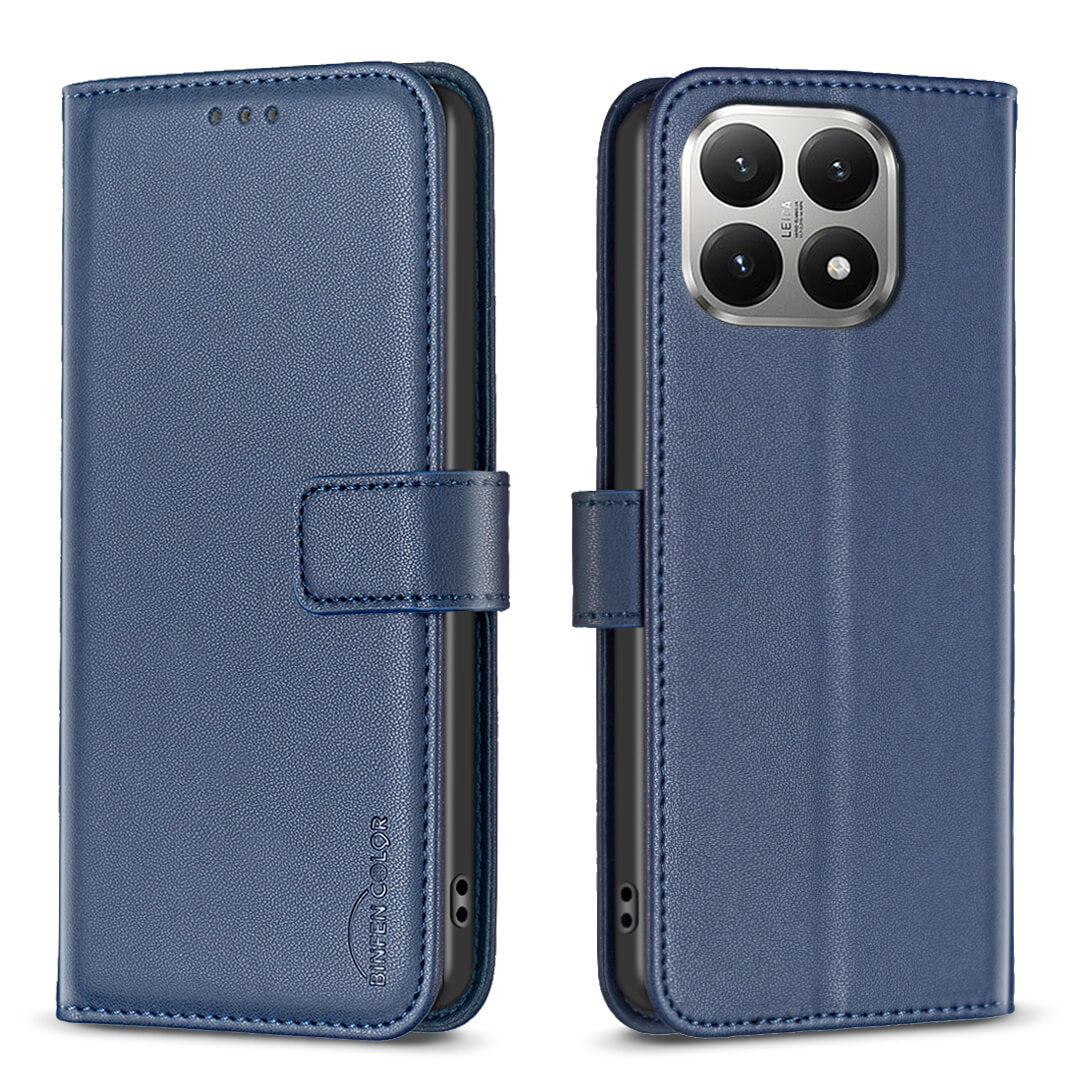 Xiaomi 15T - Custodia in pelle BINFEN con blocco RFID