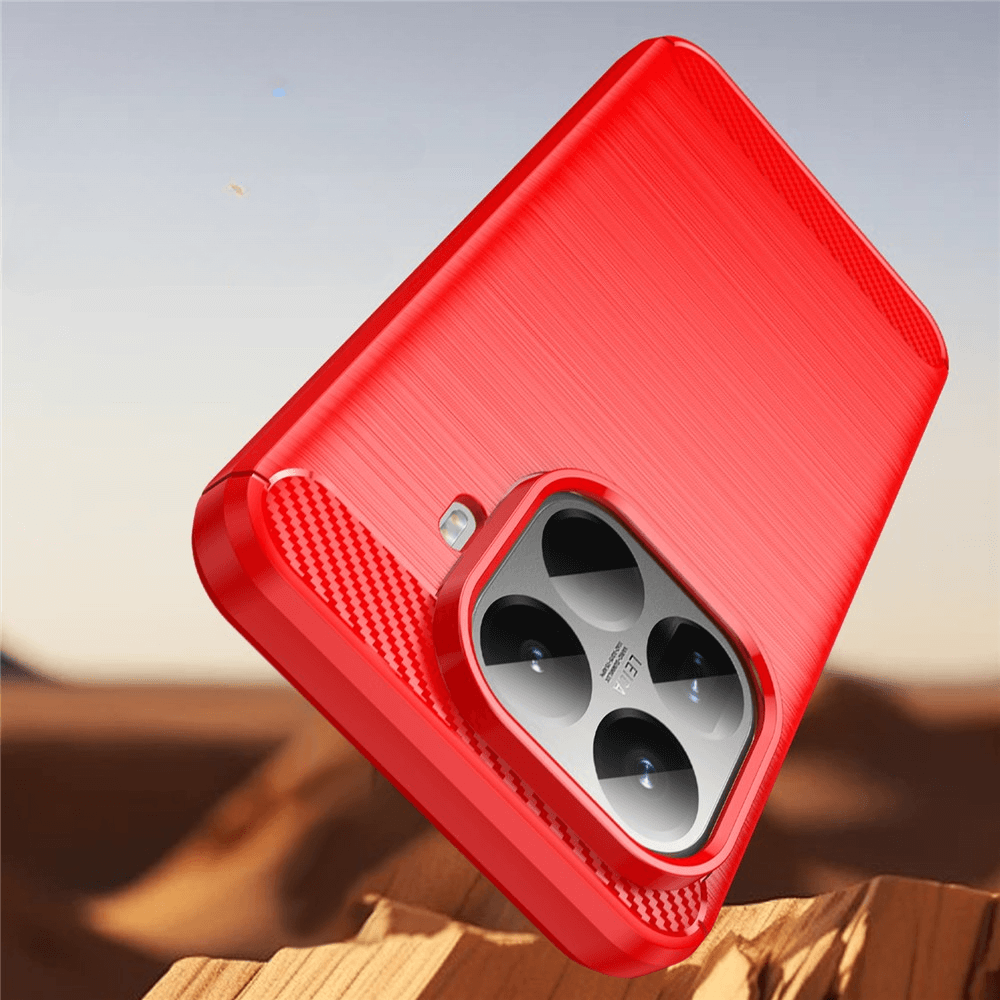 Xiaomi 15T Pro - Coque look métal carbone