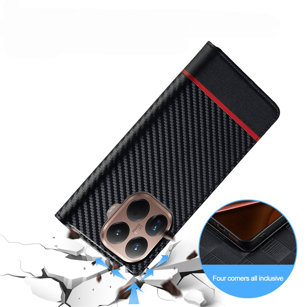 Xiaomi 15T Pro - LC.IMEEKE Hülle Carbon Fiber