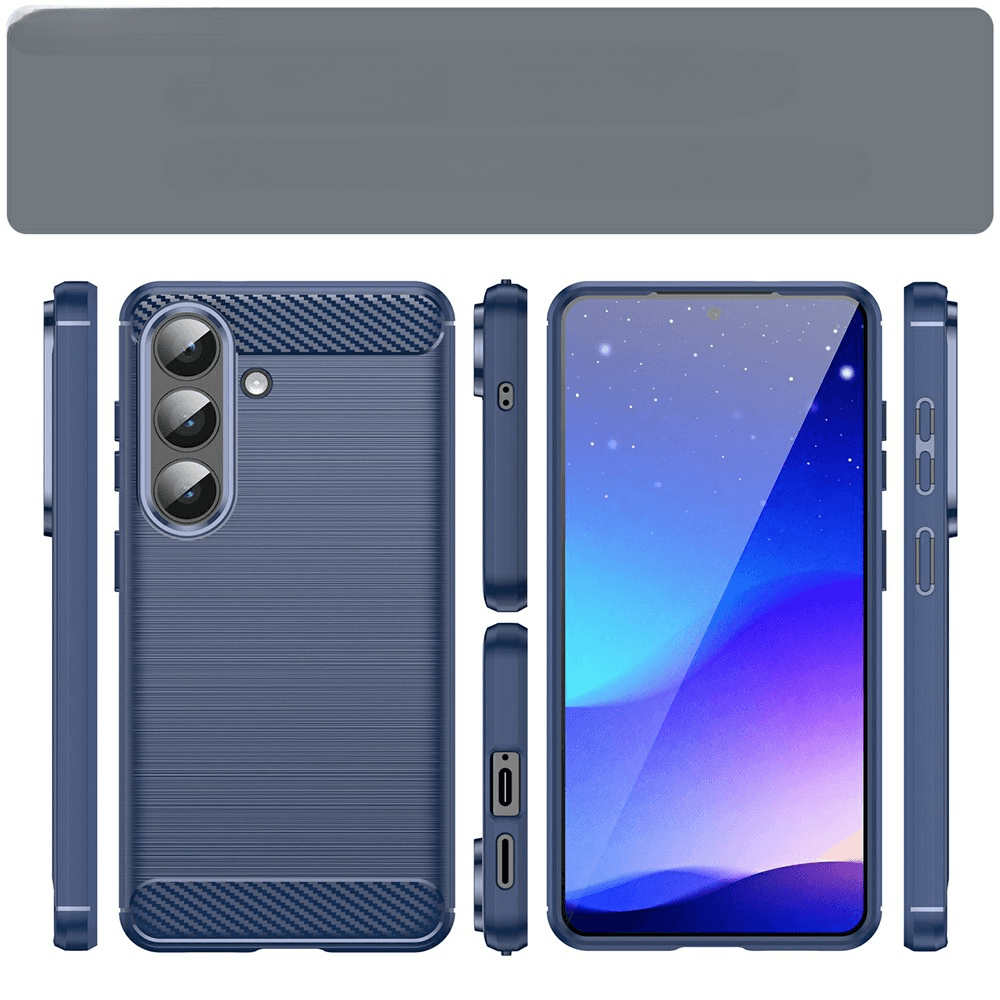 Galaxy S26 - Cover in look metallo carbonio