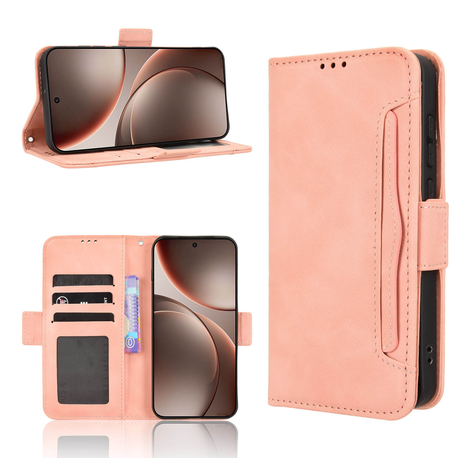 OPPO Find X9 - Wallet With Multiple Card Slots