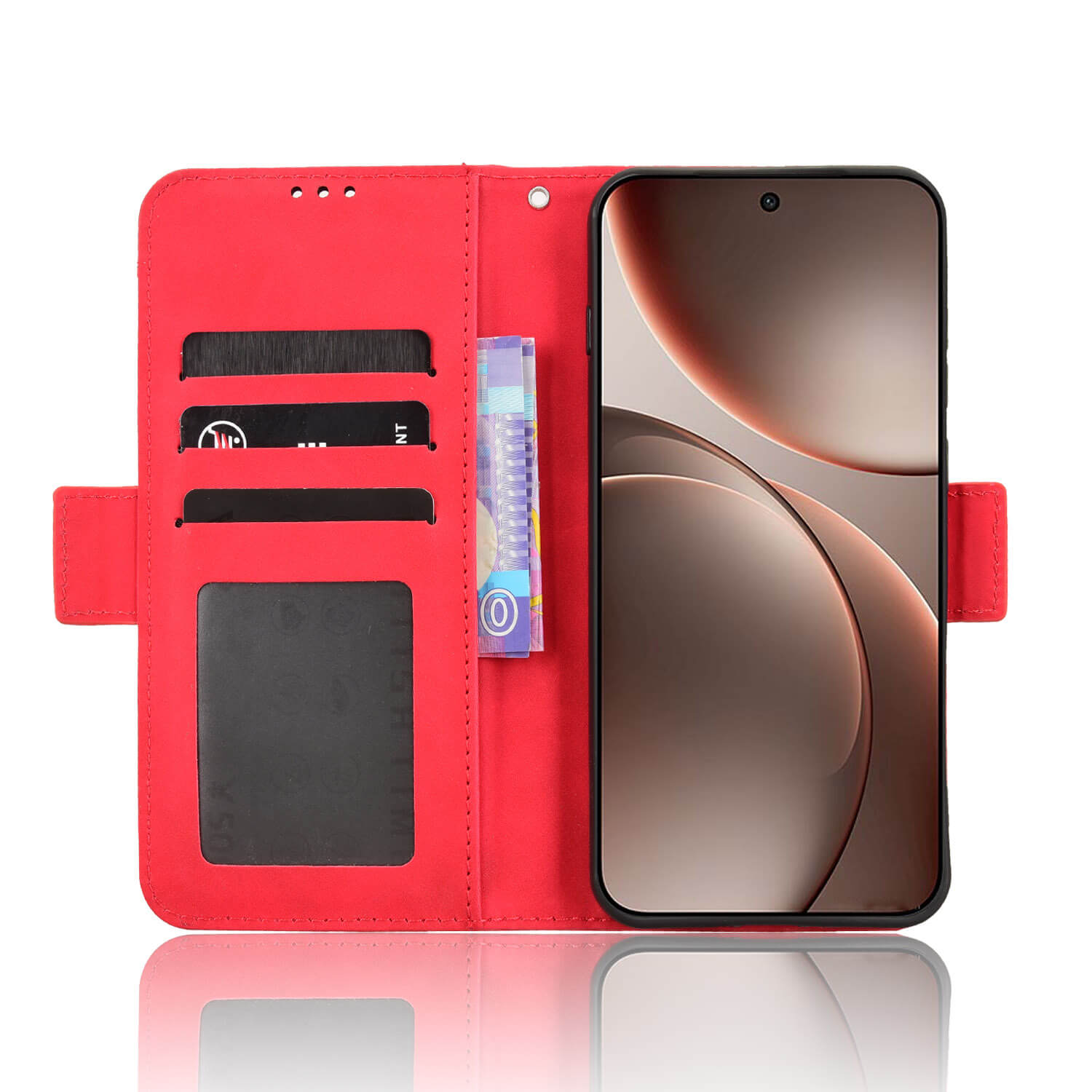 OPPO Find X9 - Wallet With Multiple Card Slots