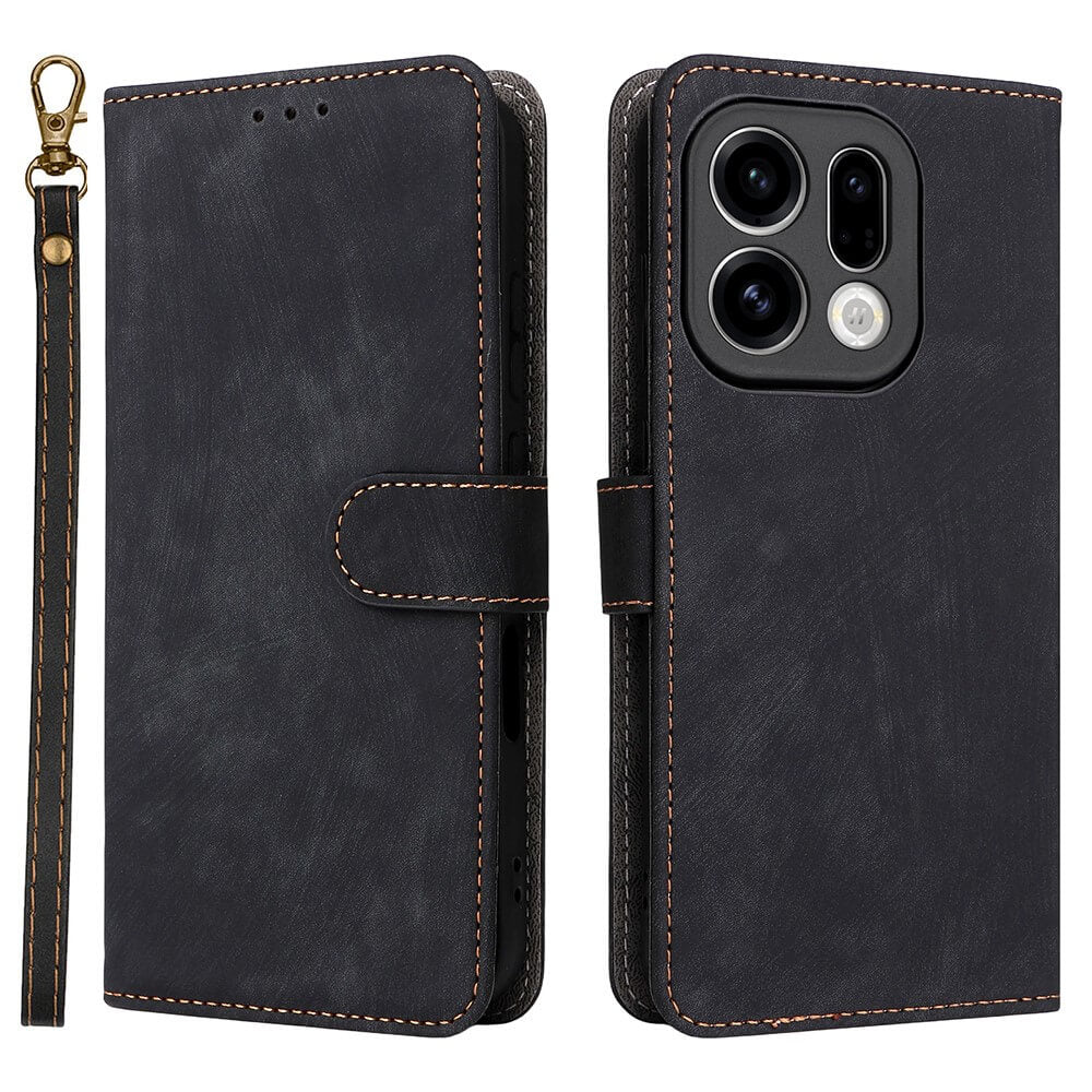 OPPO Find X9 - Leather case with RFID blocker