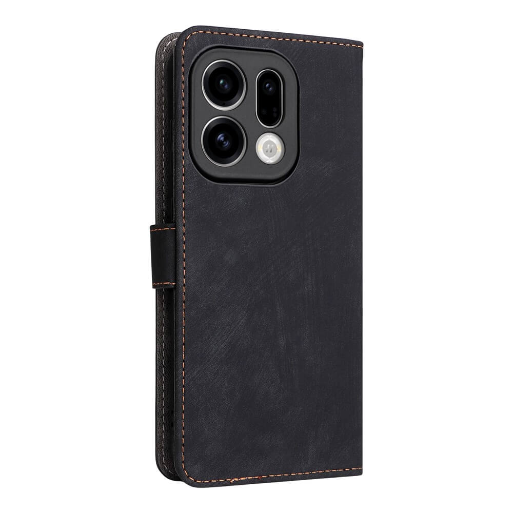 OPPO Find X9 - Leather case with RFID blocker