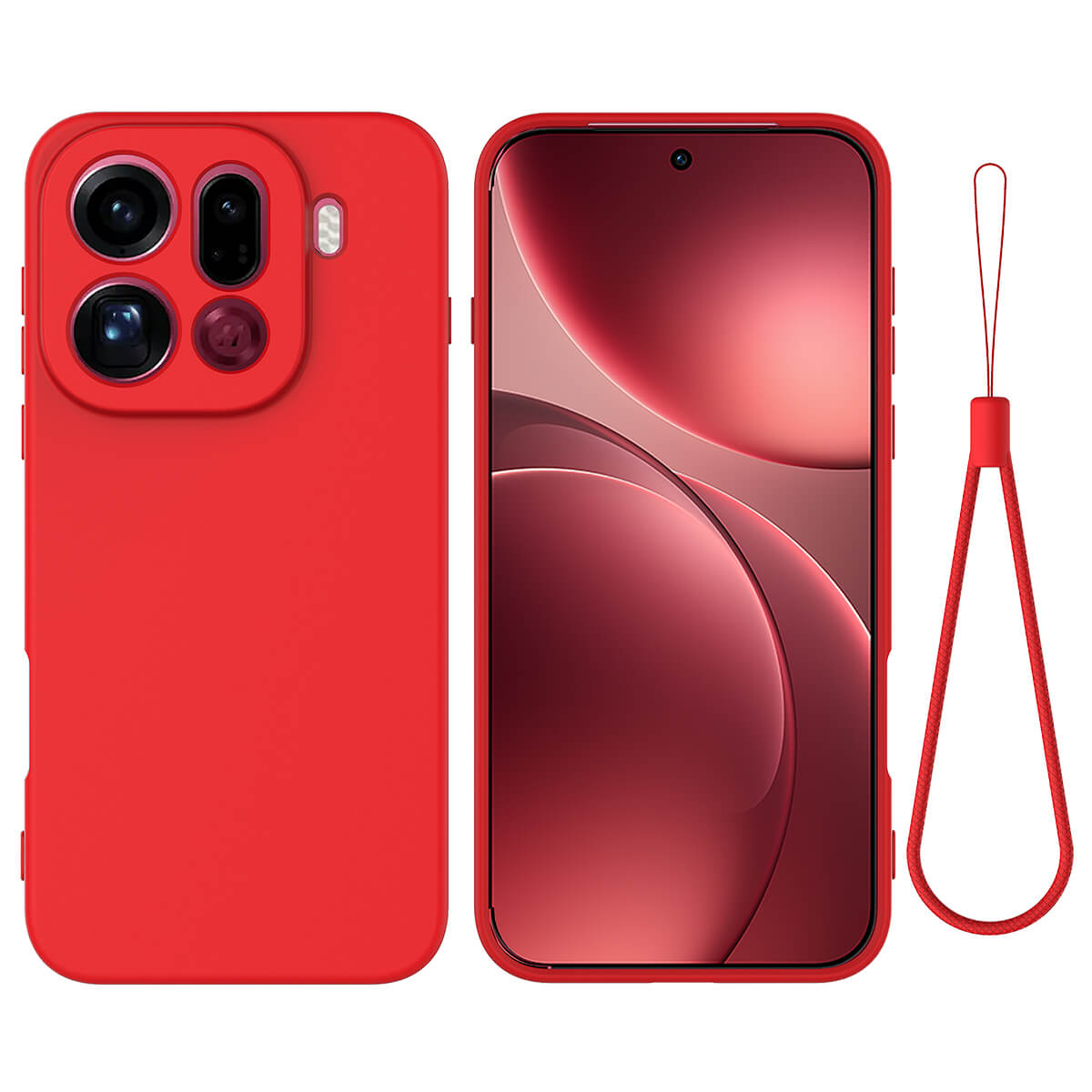 OPPO Find X9 Pro - Silicone Rubber Case