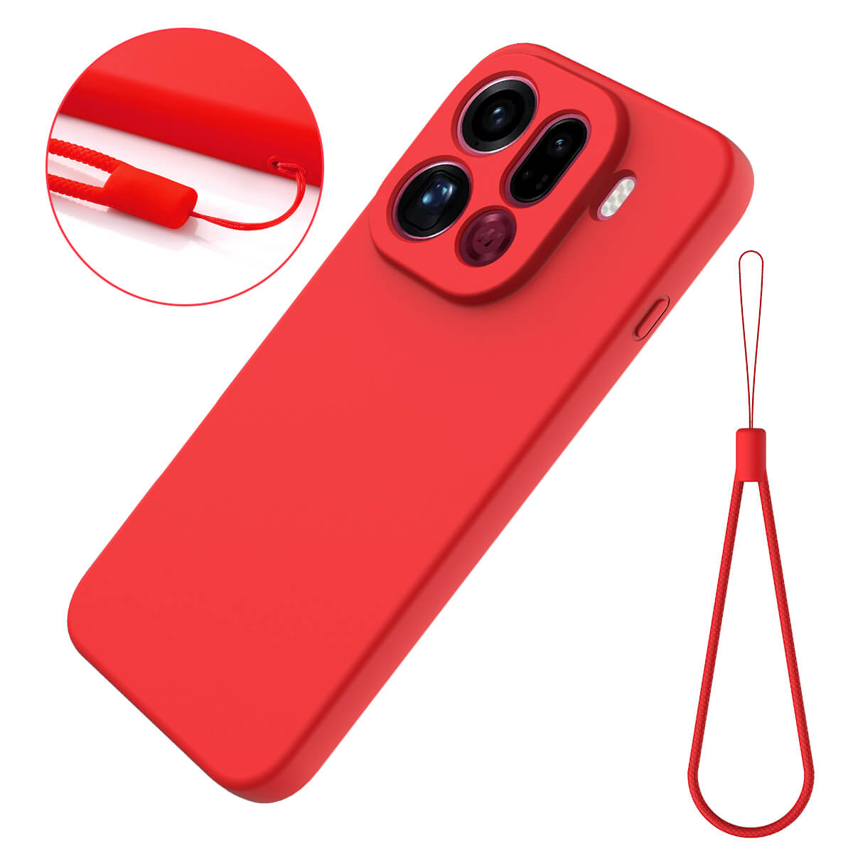 OPPO Find X9 Pro - Silicone Rubber Case