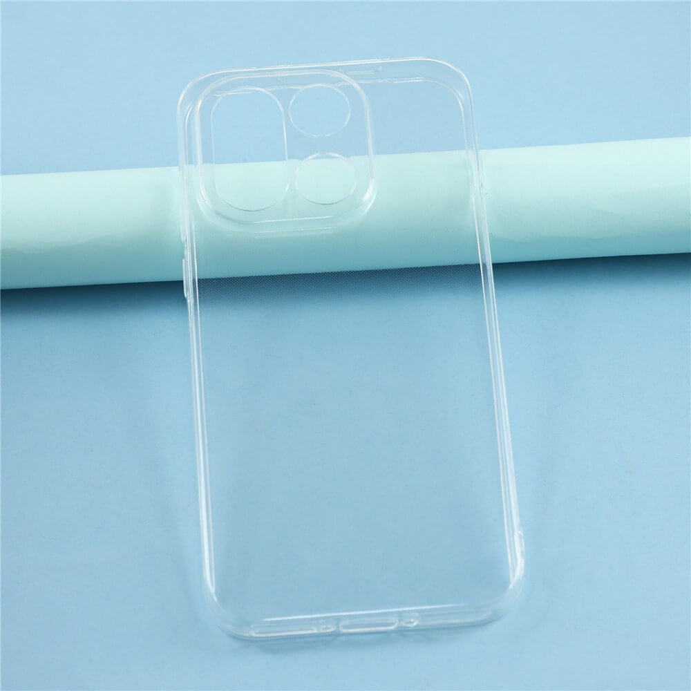 OnePlus 15 - Custodia in gomma trasparente