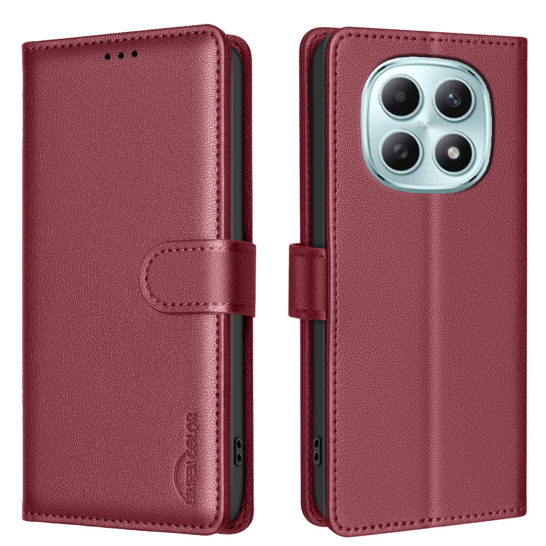 Xiaomi Redmi Note 15 Pro 5G  - BINFEN Leather Case Cover with RFID Blocker