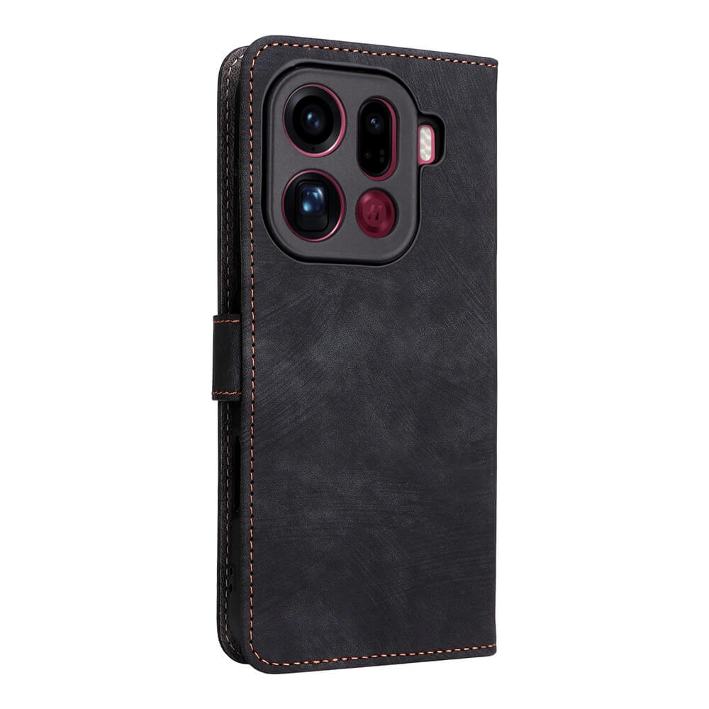 OPPO Find X9 Pro - Leather case with RFID blocker