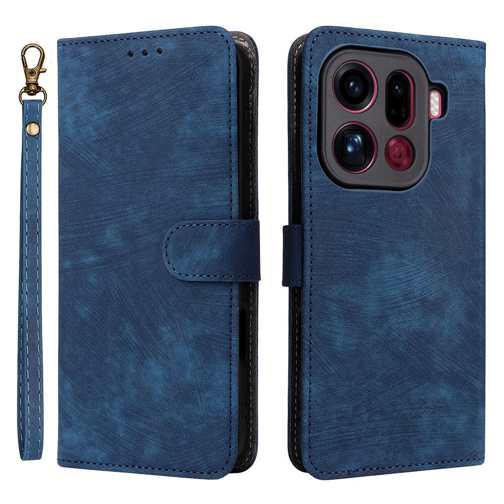 OPPO Find X9 Pro - Leather case with RFID blocker