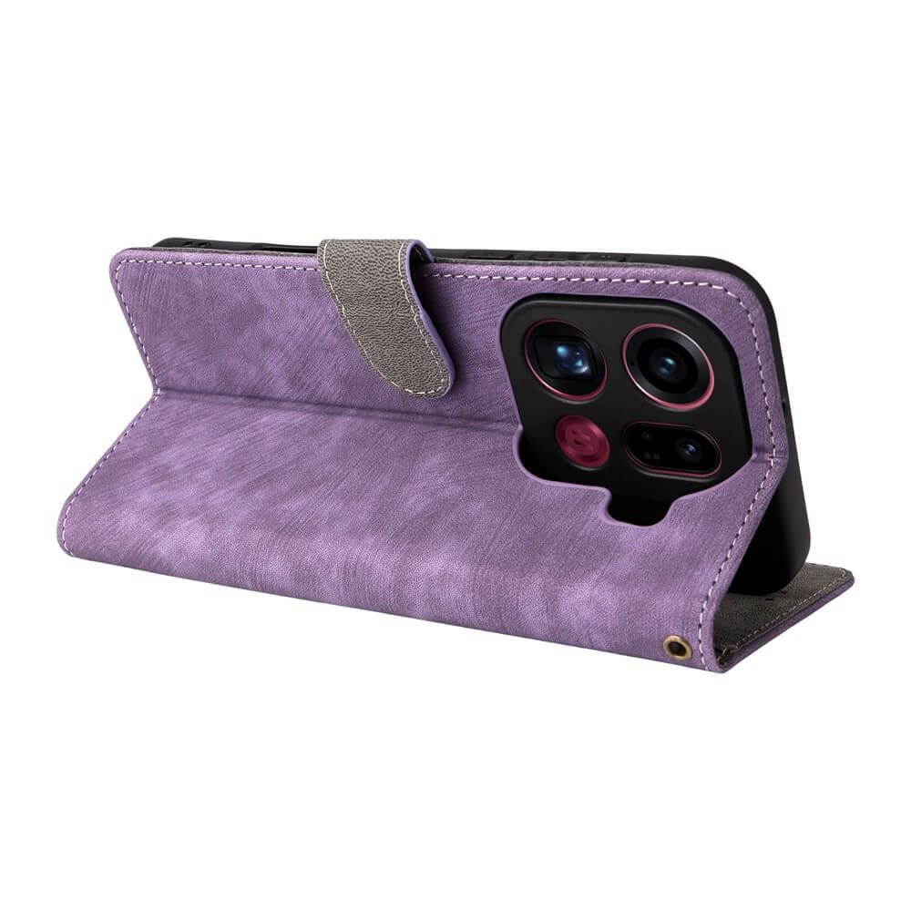 OPPO Find X9 Pro - Leather case with RFID blocker