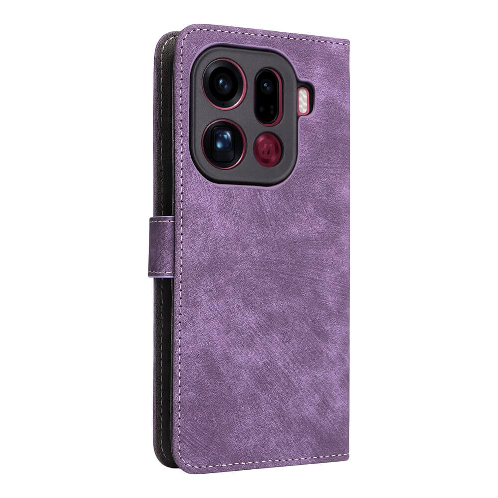 OPPO Find X9 Pro - Leather case with RFID blocker